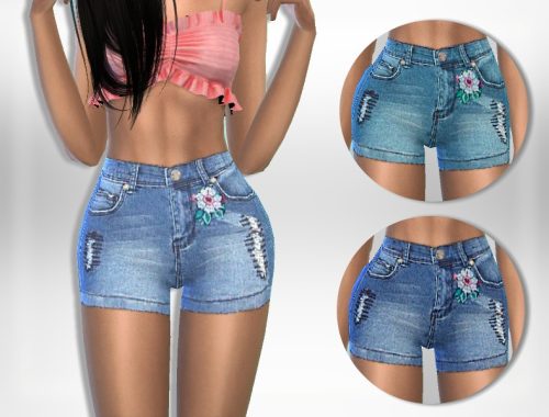 Floral Shorts
