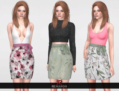 Floral Skirt for Women 06