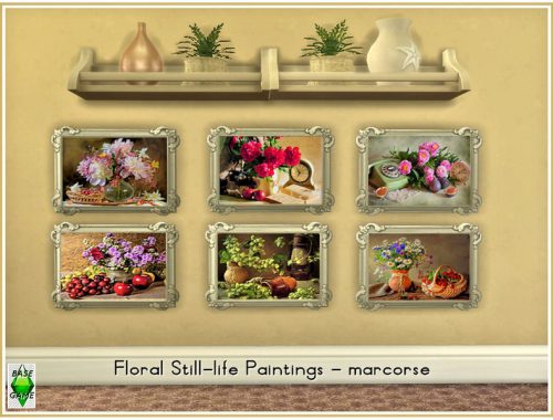 Floral Still-Life Paintings_marcorse