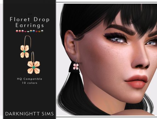Floret Drop Earrings