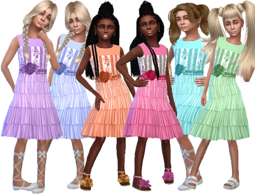 Flower belt dress (Seasons)
