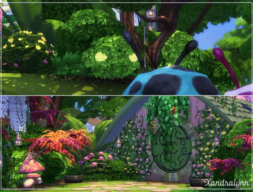 Flower Bunny Forest