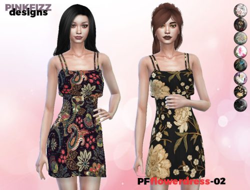 Flower Dress PF02