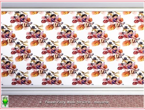 Flower Fairy Walls for Girls_marcorse