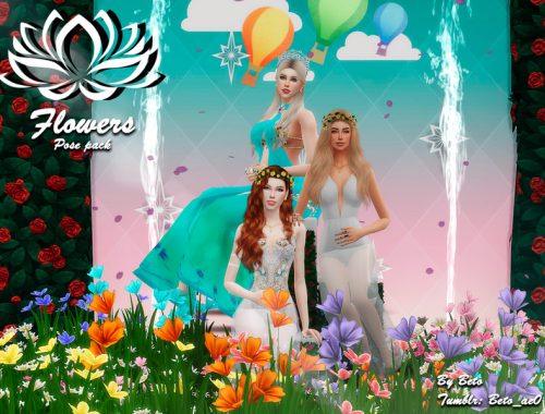 Flowers - Pose Pack