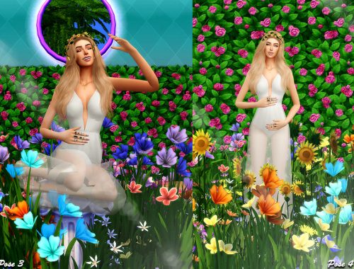 Flowers - Pose Pack