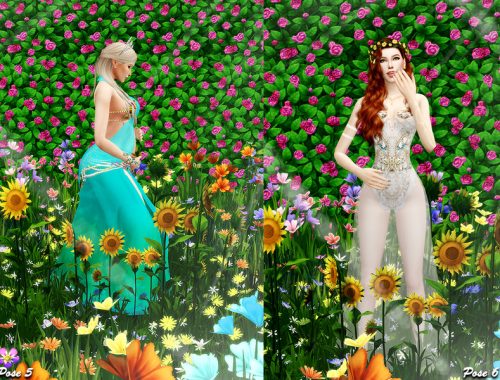 Flowers - Pose Pack