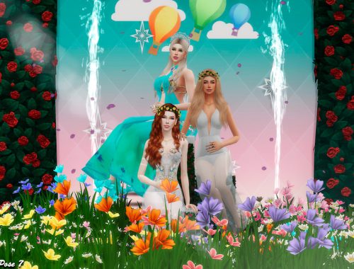 Flowers - Pose Pack