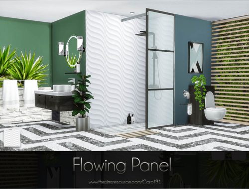 Flowing Panel