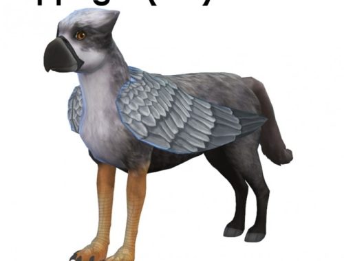 Fluffy Phoenix and Hippogriff at Kalino