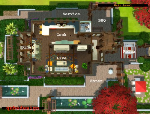 FLWs Enis Bach House NO CC