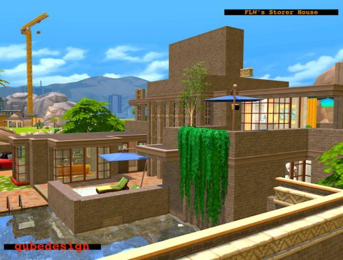 FLW's Storer House