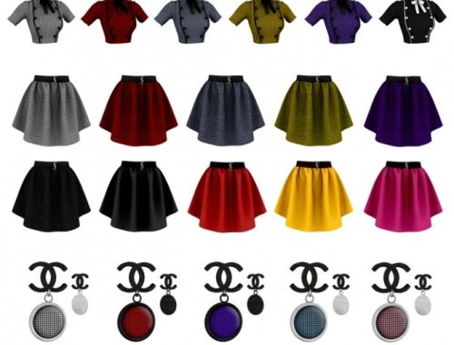 FM Gingham check sets at Bedisfull – iridescent