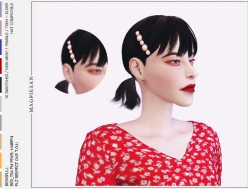 FM hairpin set at Bedisfull – iridescent