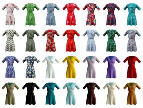 FM Lab onepiece dress at Bedisfull – iridescent
