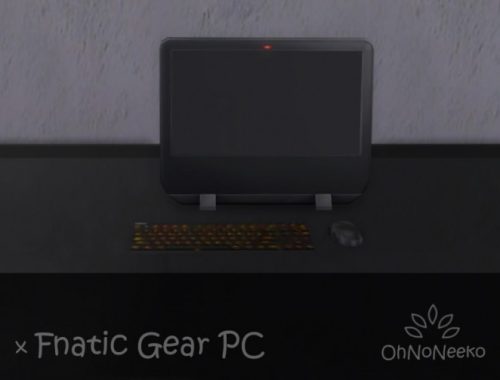 FNATIC Furniture First items at OhNoNeeko