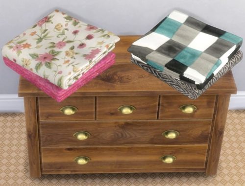 Folded Blankets by Oldbox at All 4 Sims