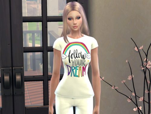 Follow Your Dreams Pajama Set