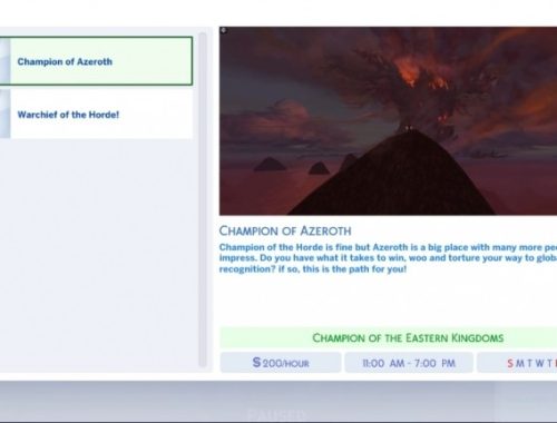For The Horde Career Path (Base Game) by N.Blightcaller at Mod The Sims