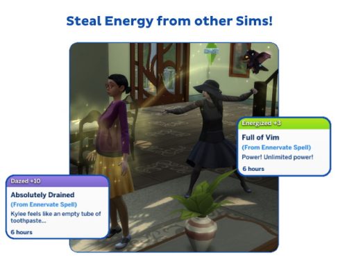 Forbidden Spells by kutto at Mod The Sims