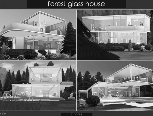 Forest Glass House at Cross Design