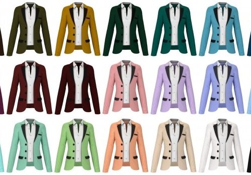 Formal blazer at LazyEyelids