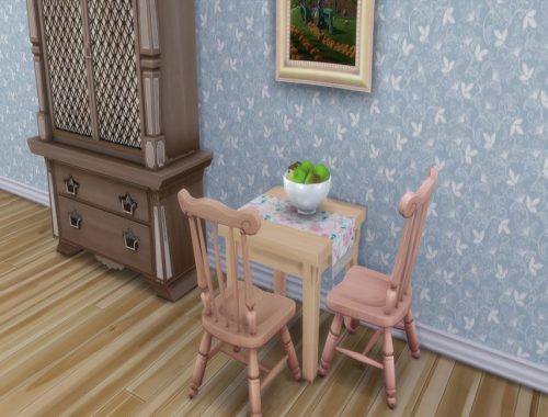 Formal Mission Dining table recolour