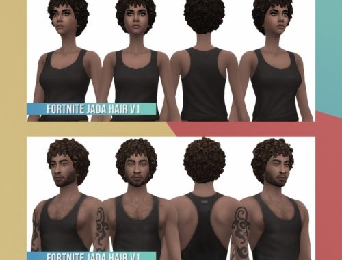 Fortnite Conversion/Edit 3 Hairs at Busted Pixels