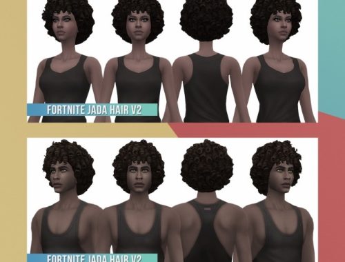 Fortnite Conversion/Edit 3 Hairs at Busted Pixels