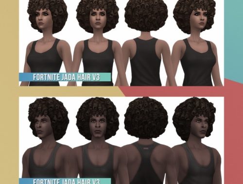 Fortnite Conversion/Edit 3 Hairs at Busted Pixels