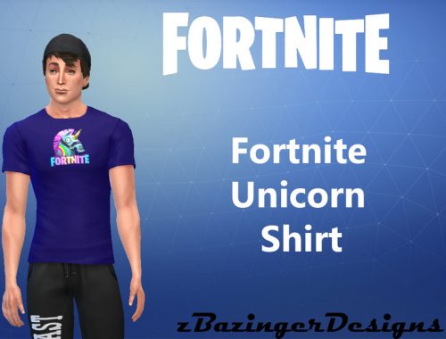 Fortnite Unicorn Shirt
