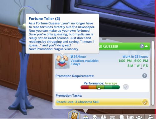 Fortune Teller Career by maeemma at Mod The Sims