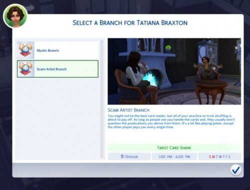 Fortune Teller Career by maeemma at Mod The Sims