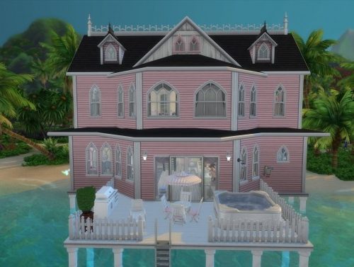 Fortune’s Fool house by SimMermaid at Mod The Sims