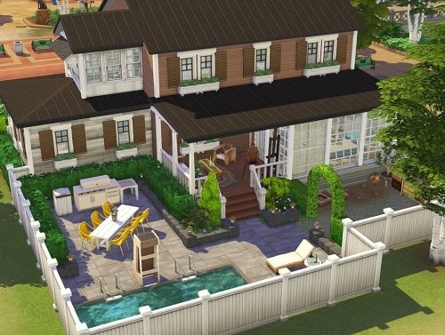 FOSTER FAMILY FARMHOUSE at Aveline Sims