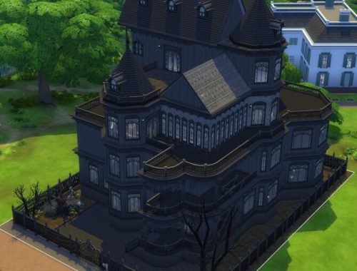 Four-story revamp Ophelia mansion by xordevoreaux