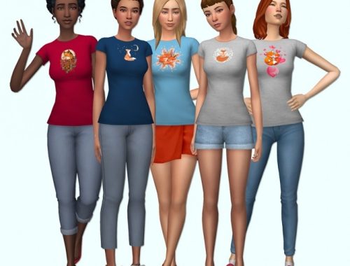 Foxy tees at Deeliteful Simmer