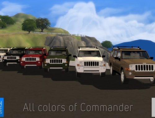 FP’s 2008 Jeep Commander by SimsCraft at Mod The Sims