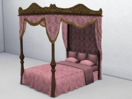 French Canopy Bed by TheJim07 at Mod The Sims