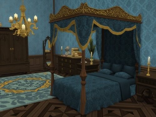 French Canopy Bed by TheJim07 at Mod The Sims
