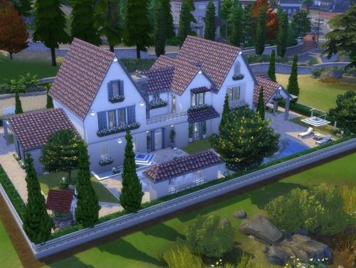French house by jordan1996 at L’UniverSims