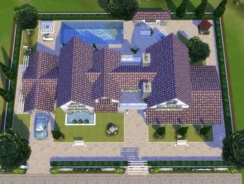 French house by jordan1996 at L’UniverSims