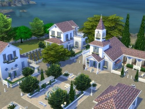 French village by jordan1996 at L’UniverSims