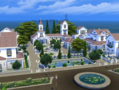 French village by jordan1996 at L’UniverSims