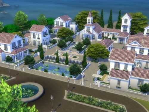 French village by jordan1996 at L’UniverSims
