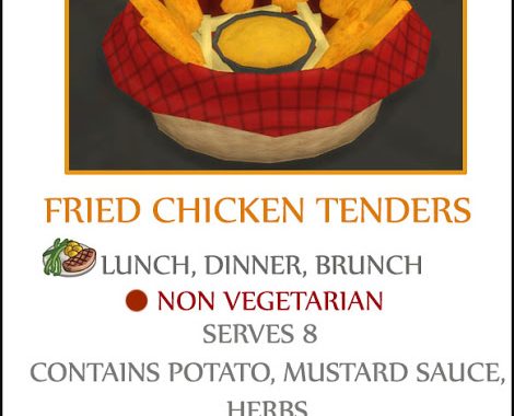 FRIED CHICKEN TENDERS at Icemunmun