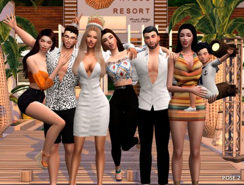 Friends meeting (Pose Pack)