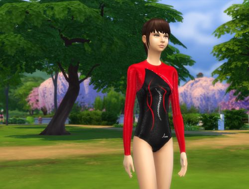 Alyouksa Mystique Gymnastics Leotards Model 1