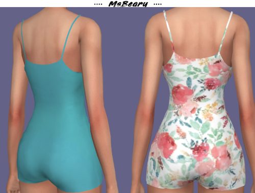 Front Cut Romper