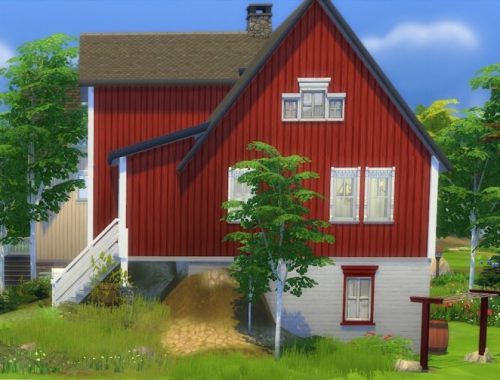 Froydis’ home at KyriaT’s Sims 4 World